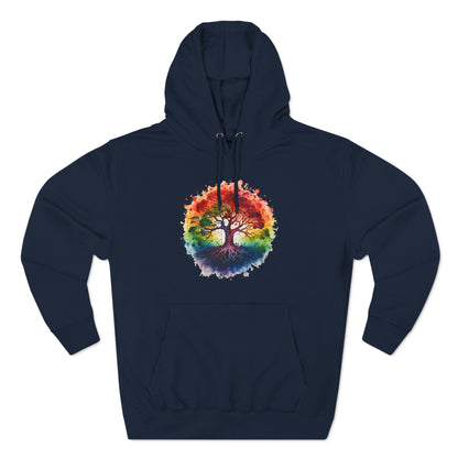 Color Oak Tree Hoodie