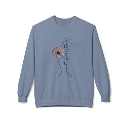 Just Breathe Dandelions Sweatshirt