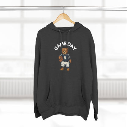 Cute Bear Game Day Football Hoodie