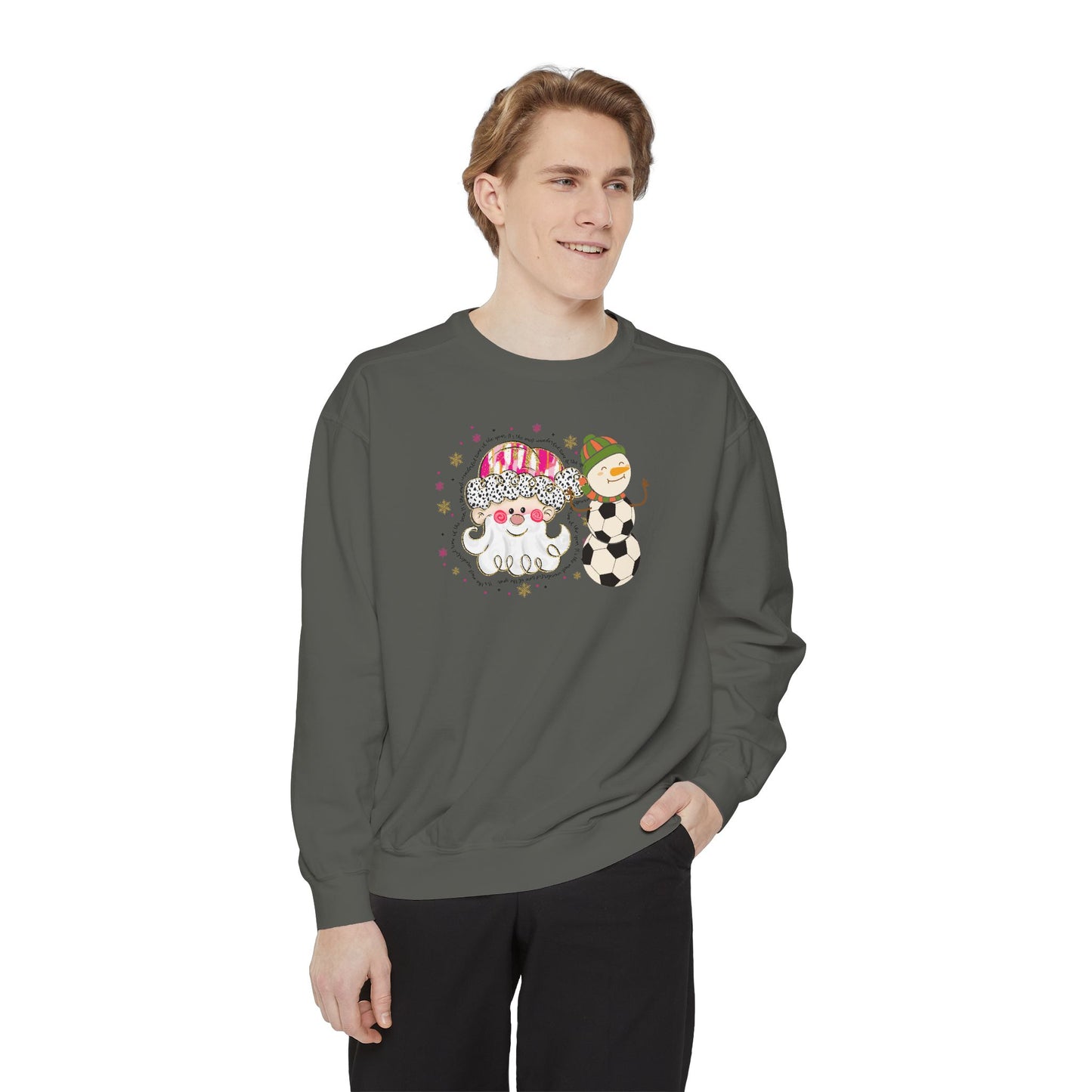 Santa and Snowman Sweatshirt