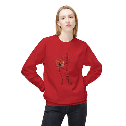 Just Breathe Dandelions Sweatshirt