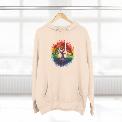 Color Oak Tree Hoodie