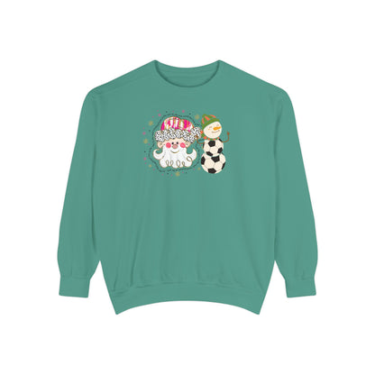 Santa and Snowman Sweatshirt