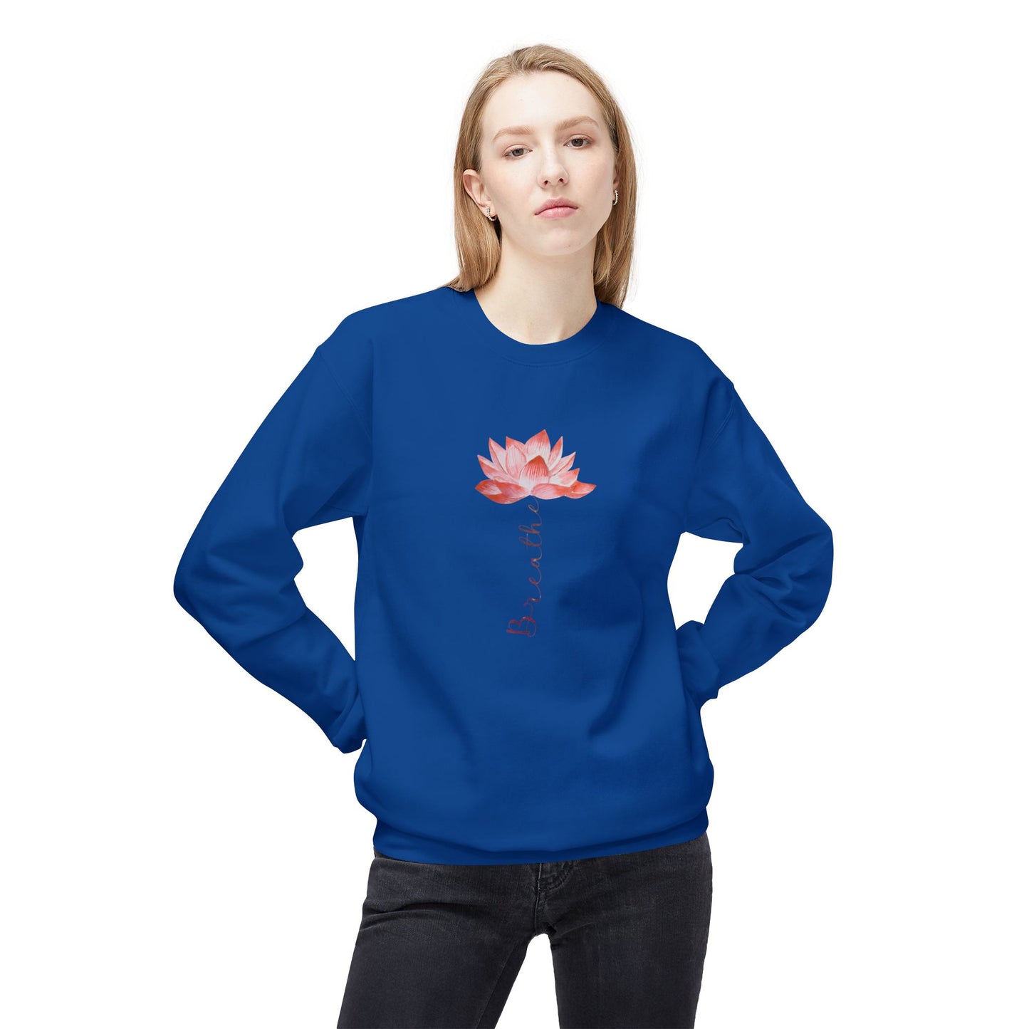 Breathe Lotus Sweatshirt