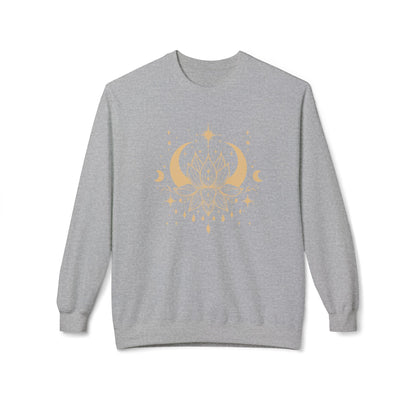 Mandala Lotus and Moon Hoodie