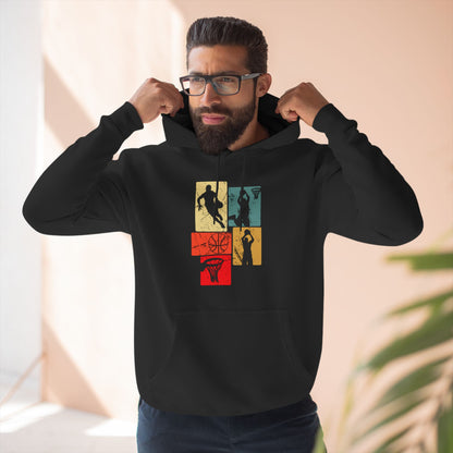 Retro Anime Basketball Vibes Hoodie