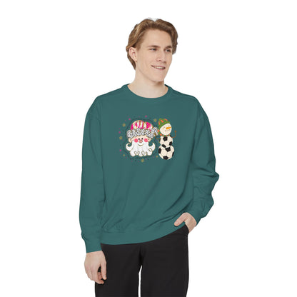 Santa and Snowman Sweatshirt