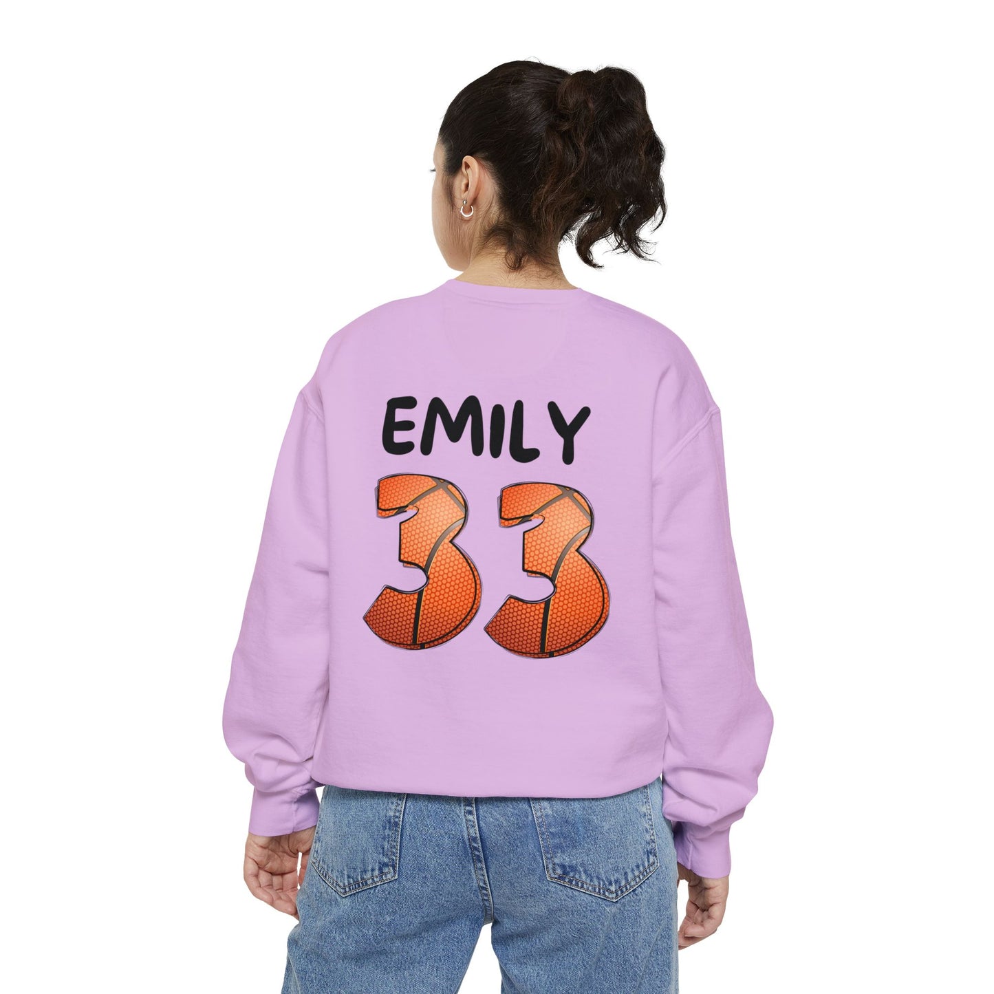 Personalized Basketball Mom Sweatshirt