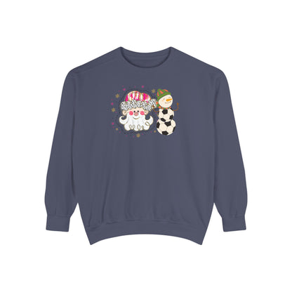 Santa and Snowman Sweatshirt