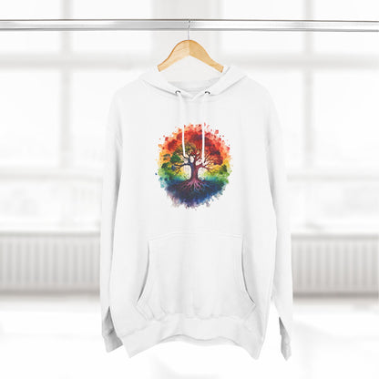 Color Oak Tree Hoodie