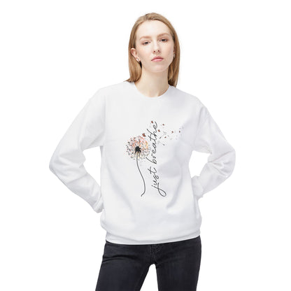 Just Breathe Dandelions Sweatshirt