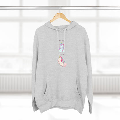 Unicorn Inhale Exhale Hoodie