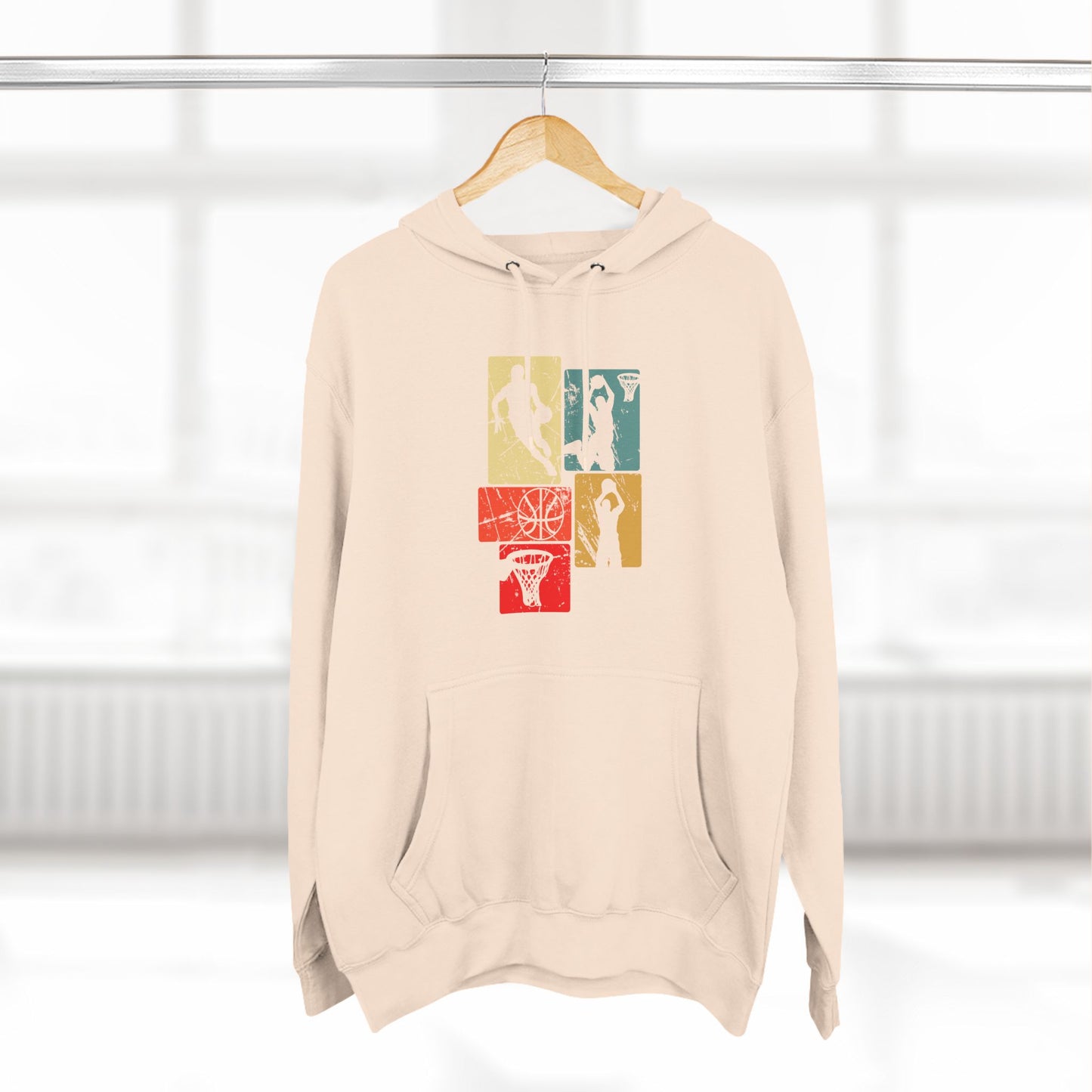 Retro Anime Basketball Vibes Hoodie