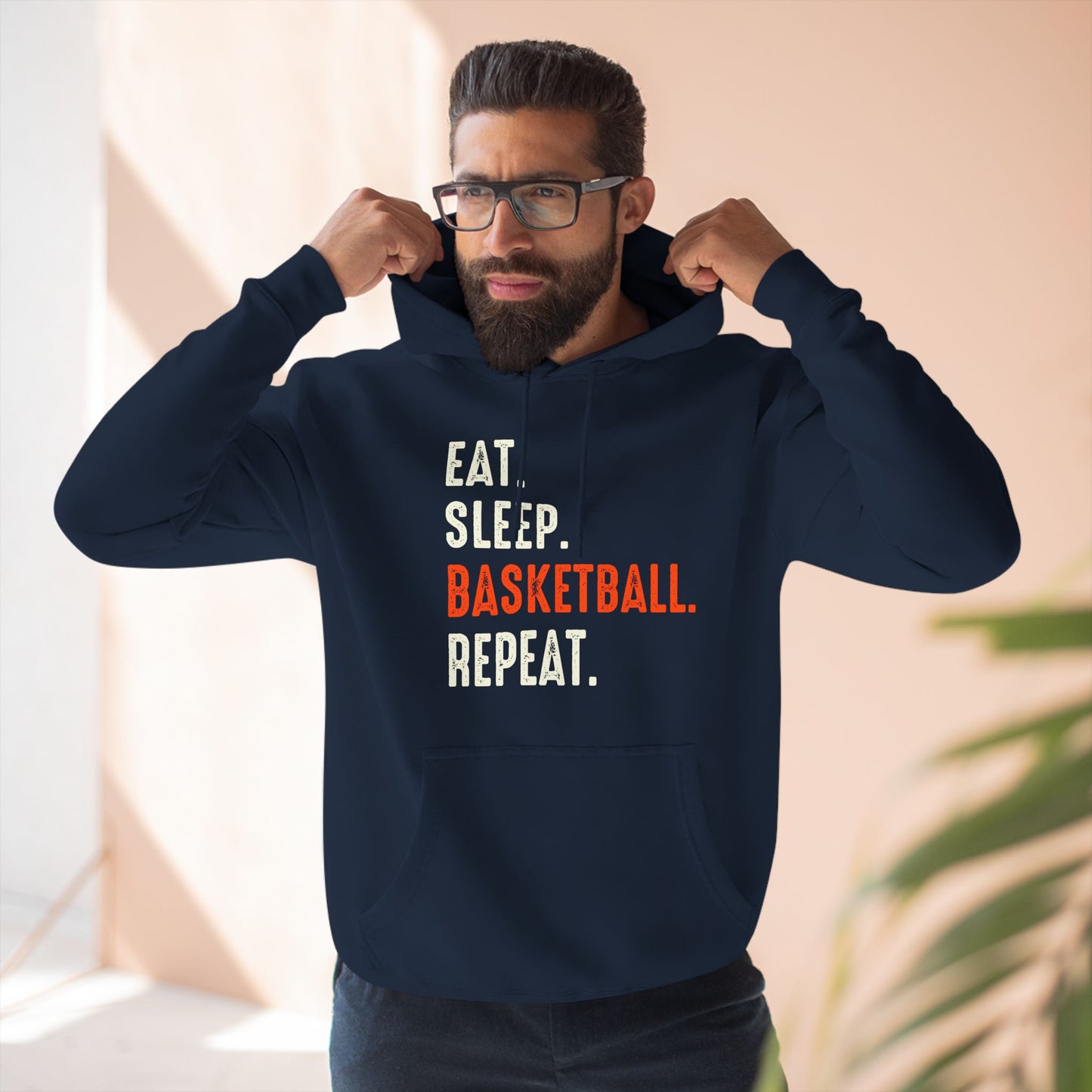 Eat Sleep Basketball Repeat Hoodie