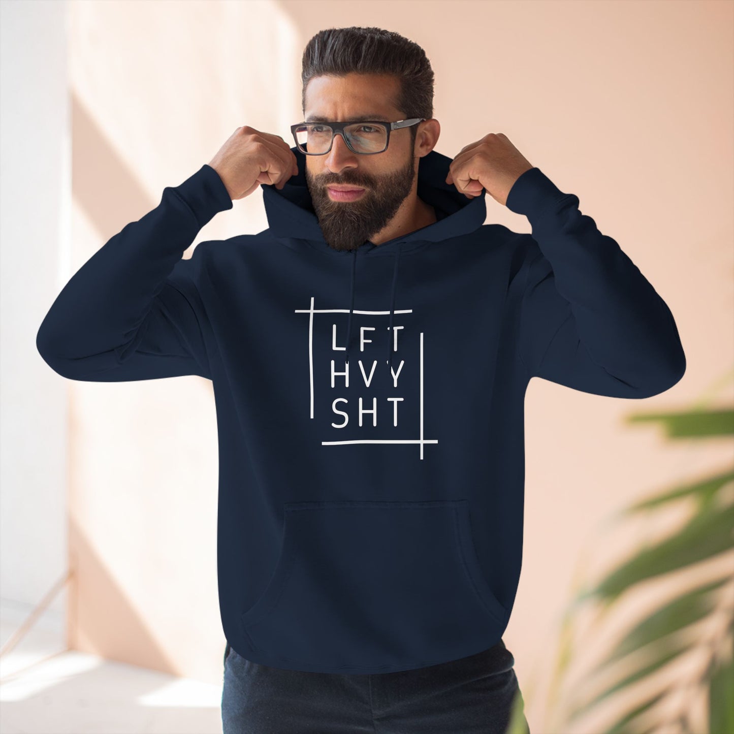 LFT HVY SHT Funny Workout Hoodie