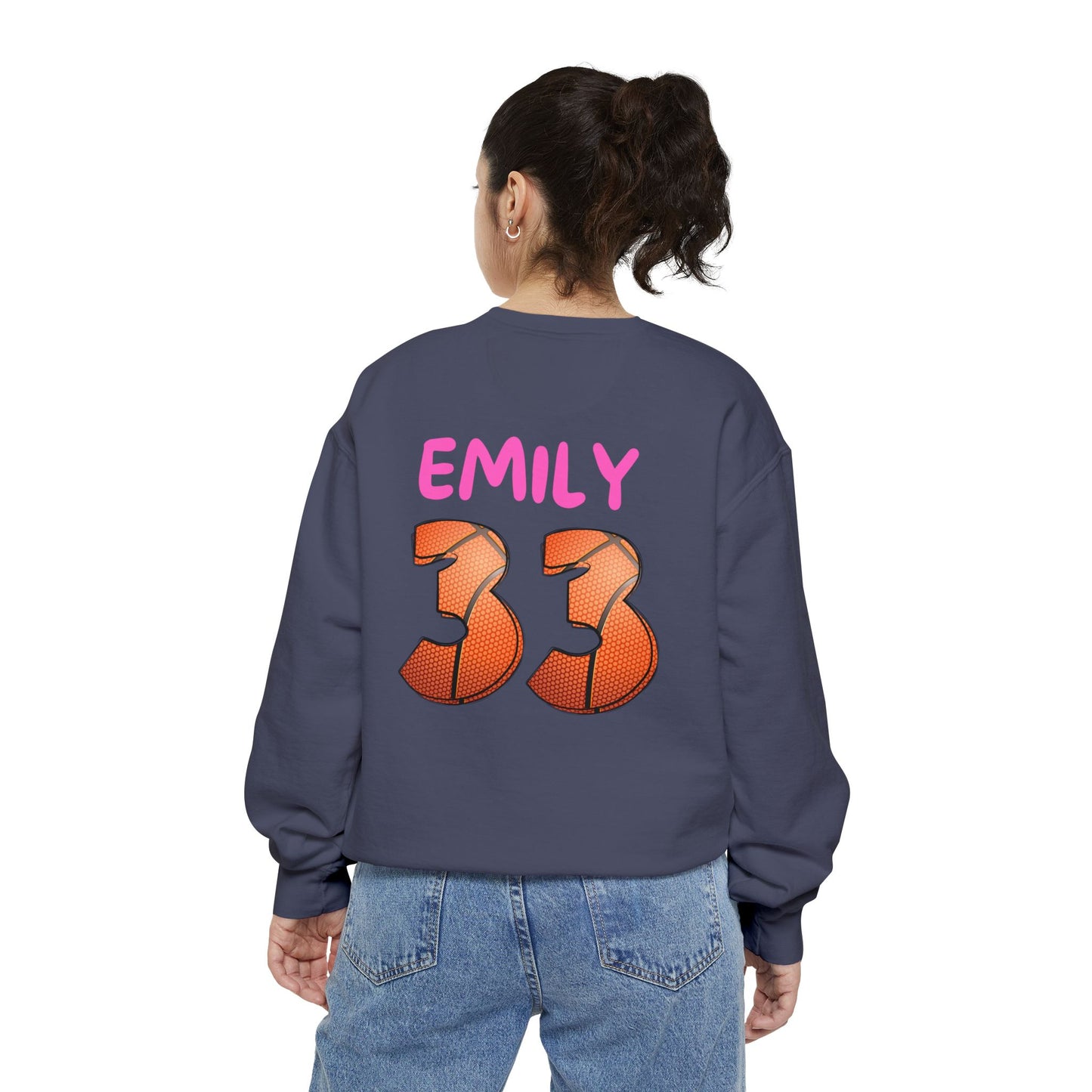 Personalized Basketball Mom Sweatshirt