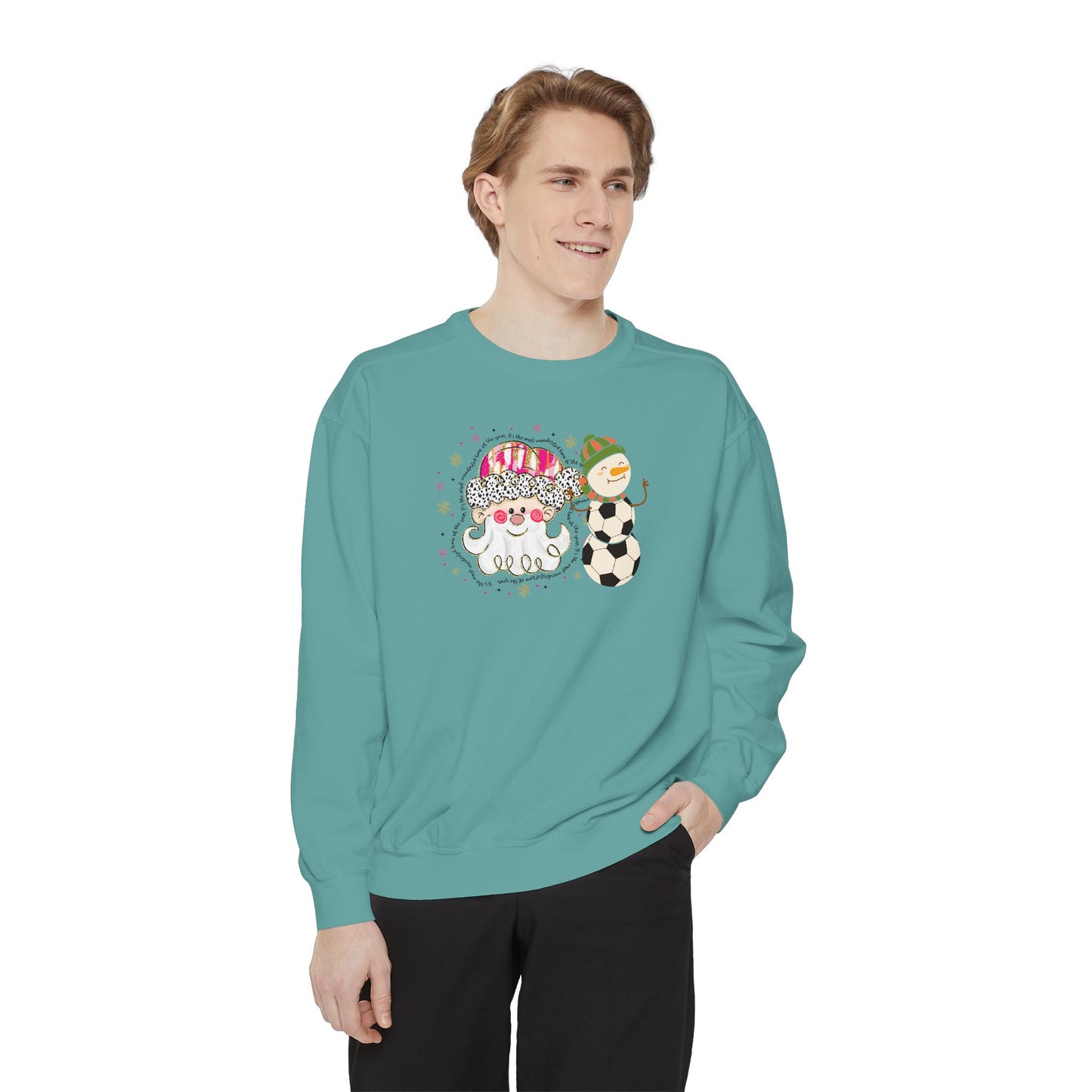 Santa and Snowman Sweatshirt