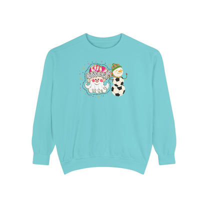 Santa and Snowman Sweatshirt