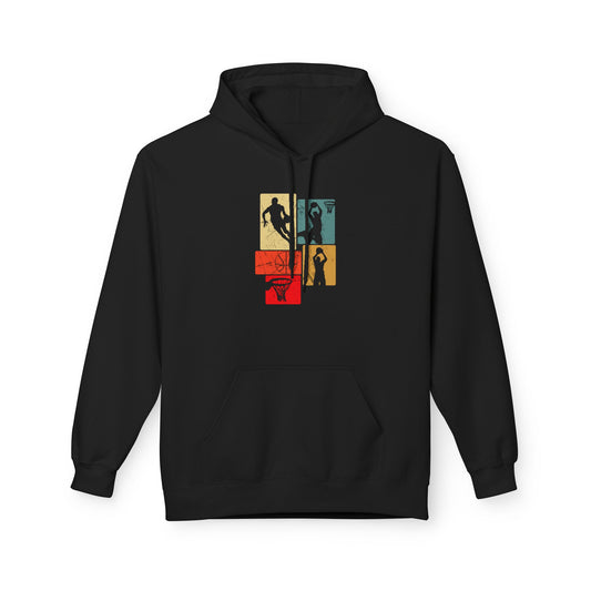 Retro Anime Basketball Vibes Hoodie