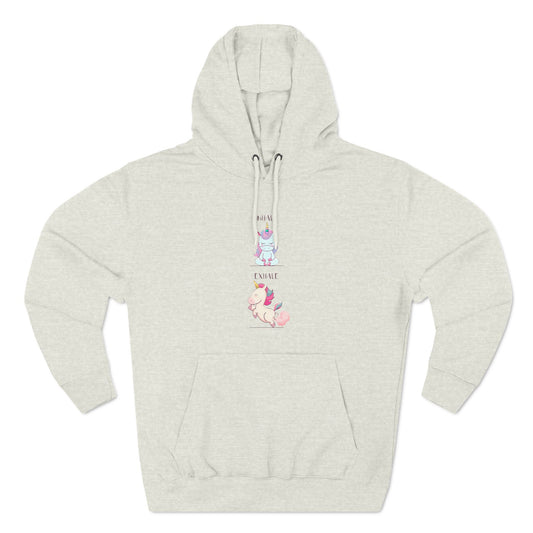 Unicorn Inhale Exhale Hoodie