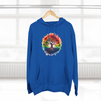 Color Oak Tree Hoodie