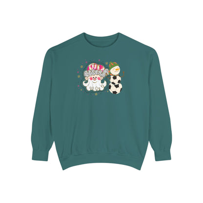 Santa and Snowman Sweatshirt