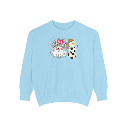 Santa and Snowman Sweatshirt