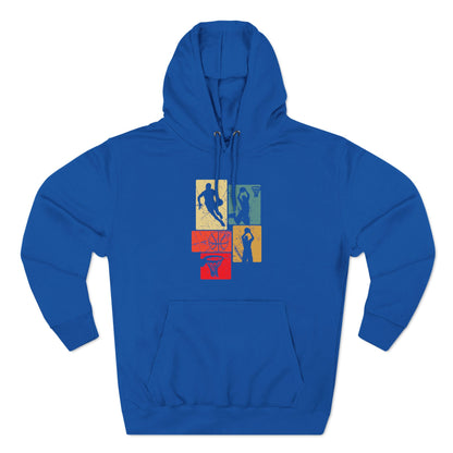 Retro Anime Basketball Vibes Hoodie