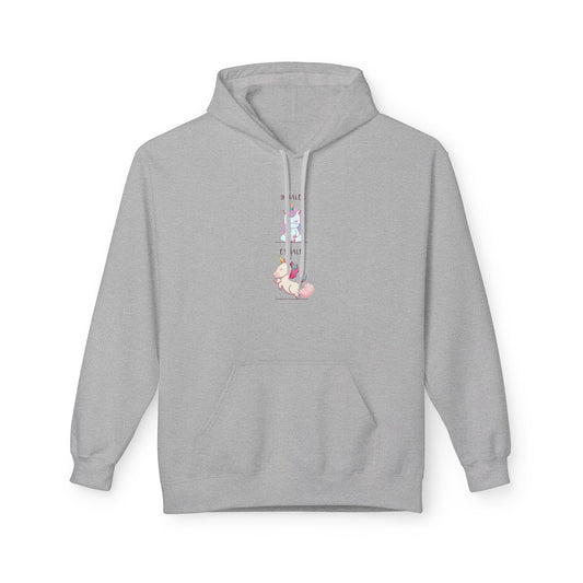 Unicorn Inhale Exhale Hoodie