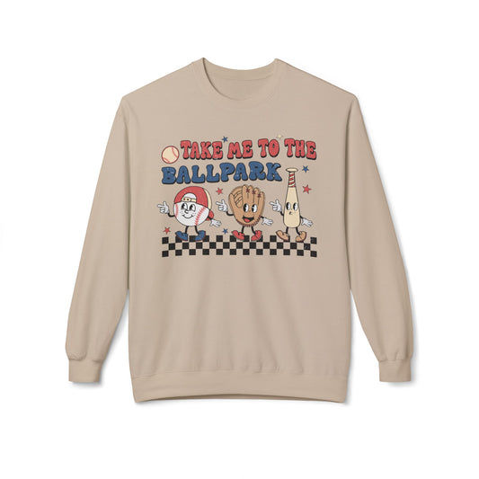 Take'Me to the BallPark Baseball Sweatshirt