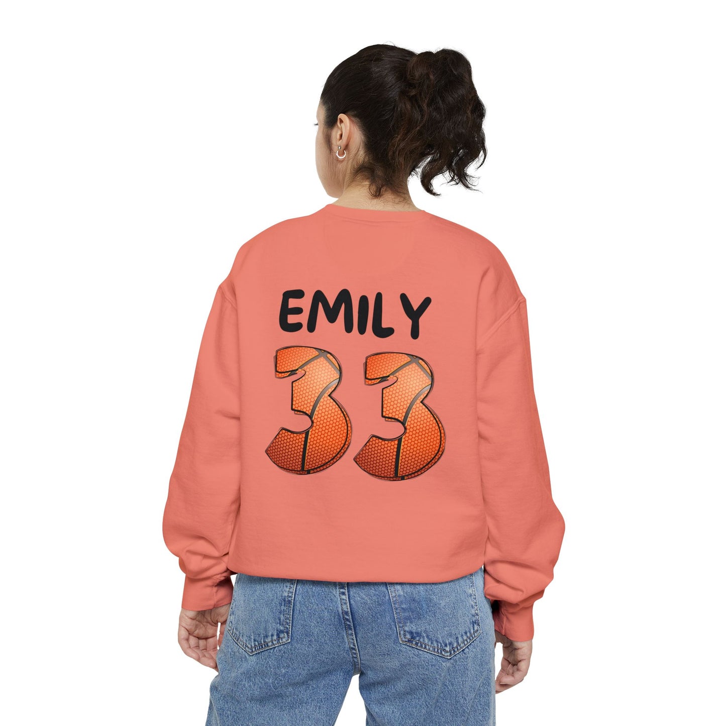 Personalized Basketball Mom Sweatshirt