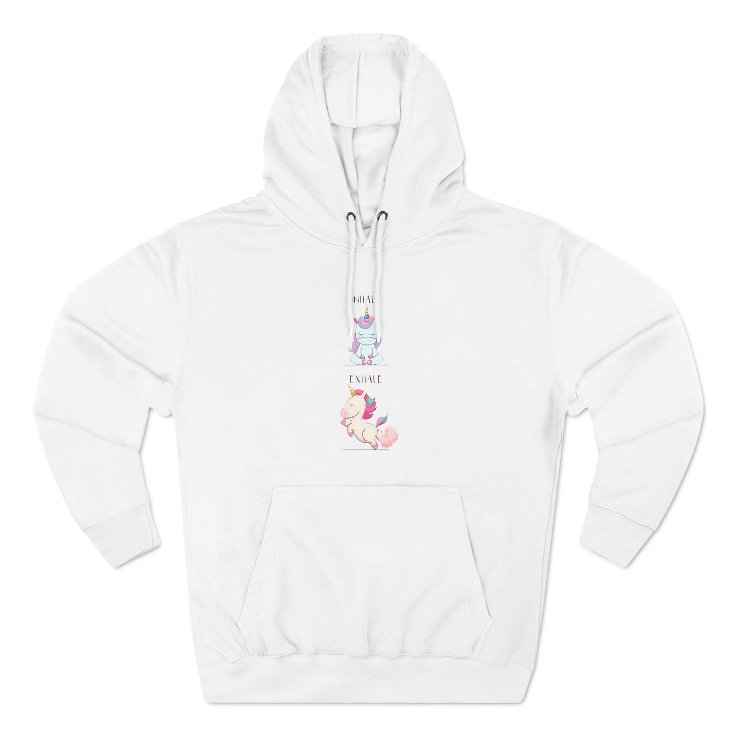 Unicorn Inhale Exhale Hoodie