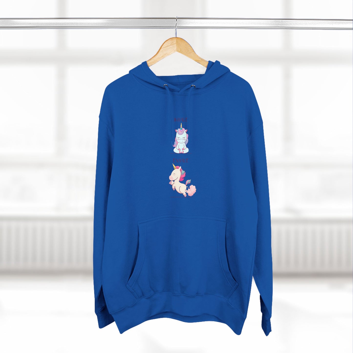 Unicorn Inhale Exhale Hoodie