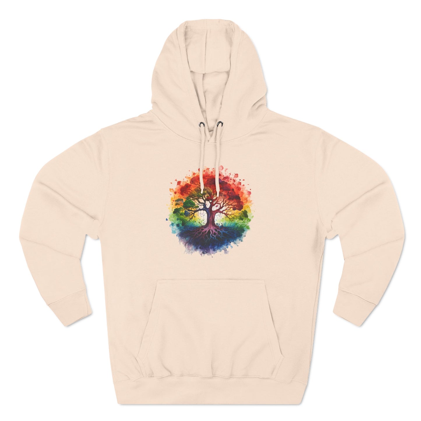 Color Oak Tree Hoodie