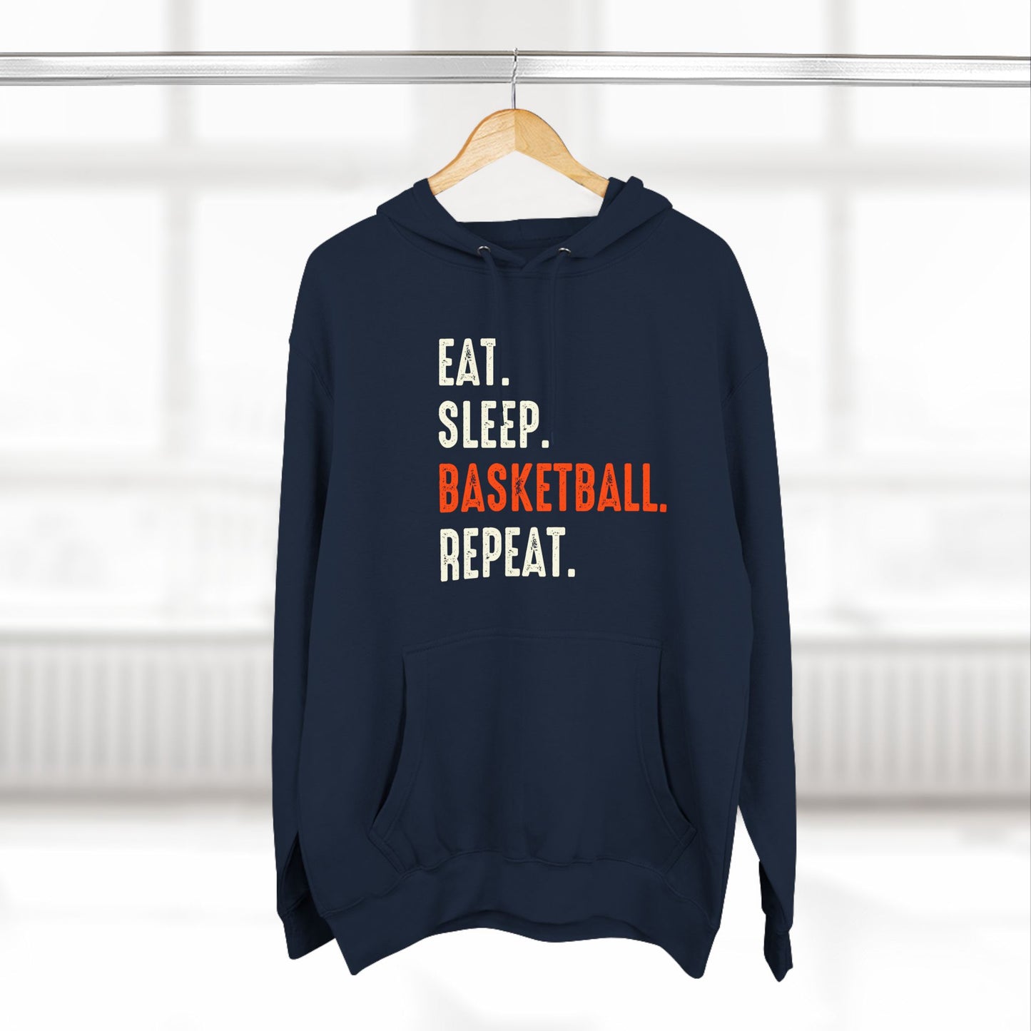 Eat Sleep Basketball Repeat Hoodie