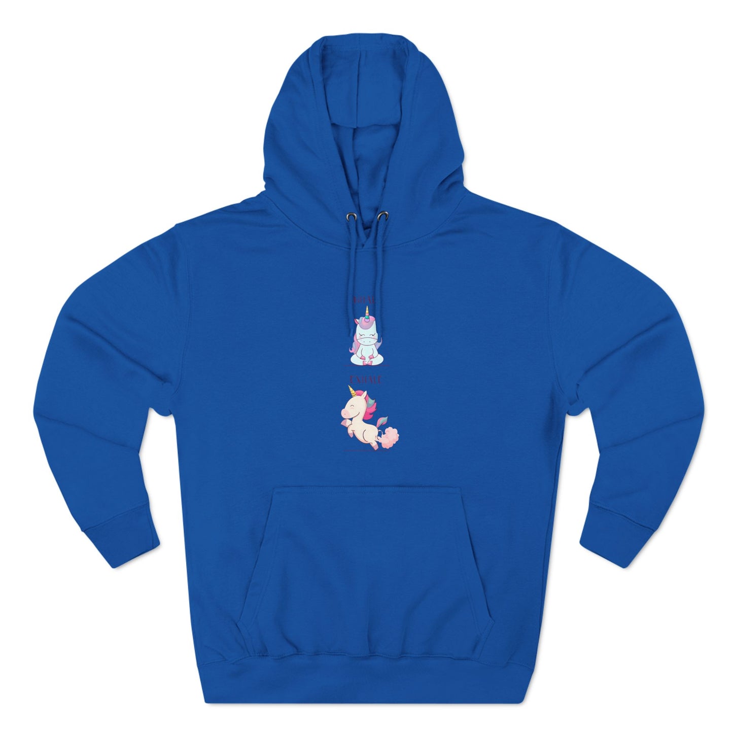 Unicorn Inhale Exhale Hoodie