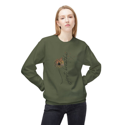 Just Breathe Dandelions Sweatshirt