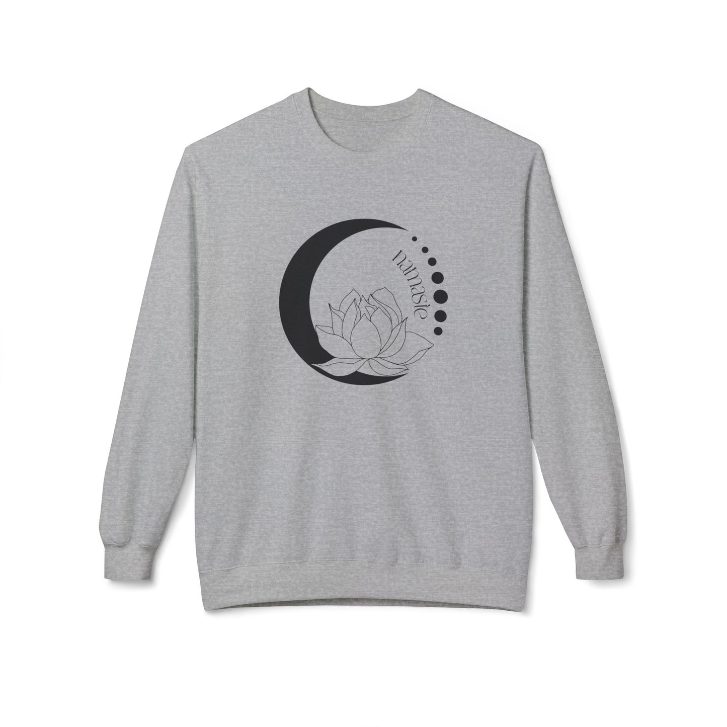 Namaste, Lotus, and Moon Sweatshirt