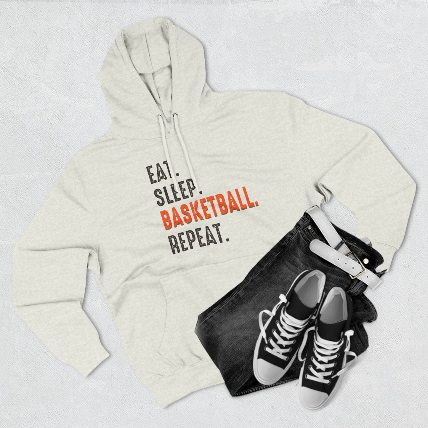 Eat Sleep Basketball Repeat Hoodie