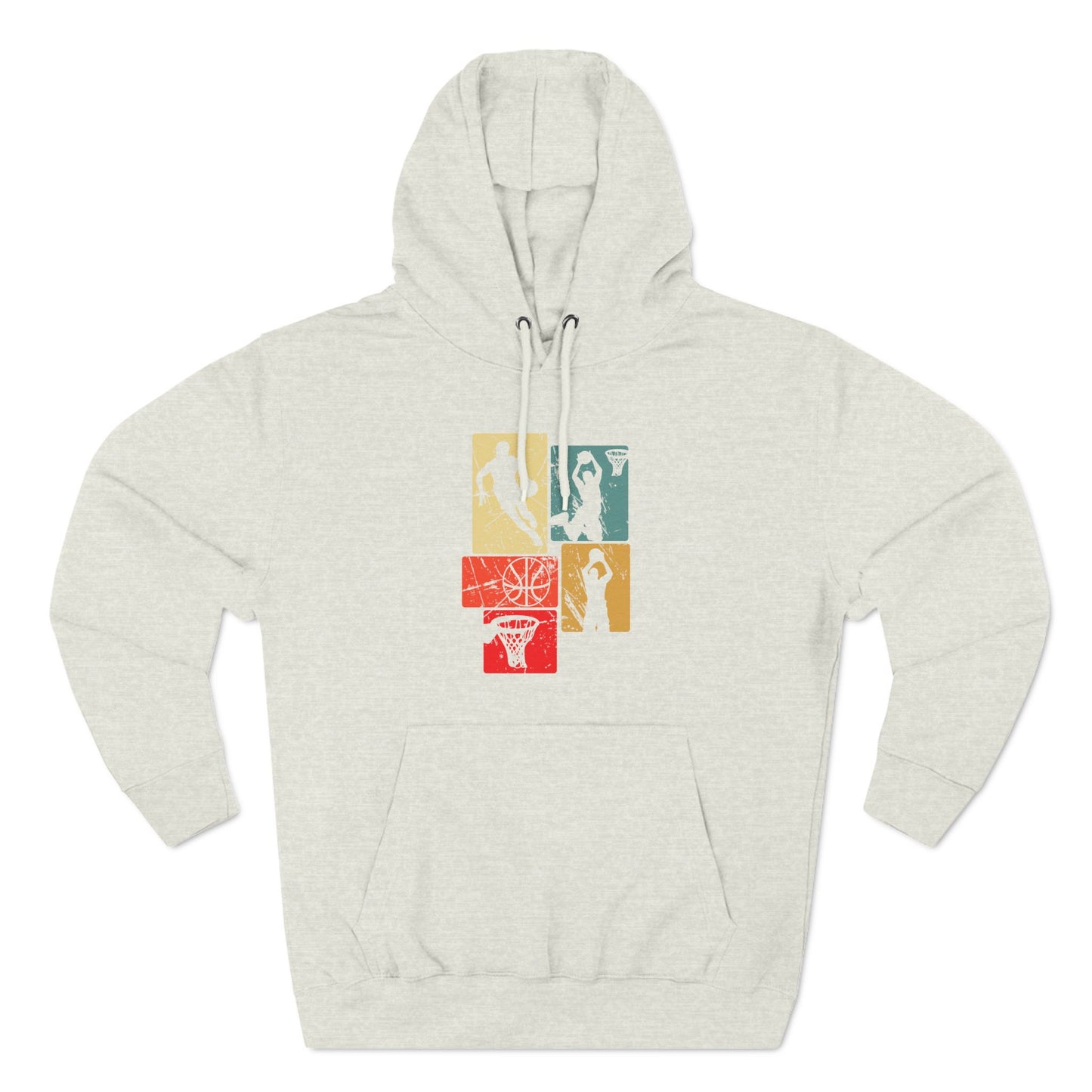 Retro Anime Basketball Vibes Hoodie