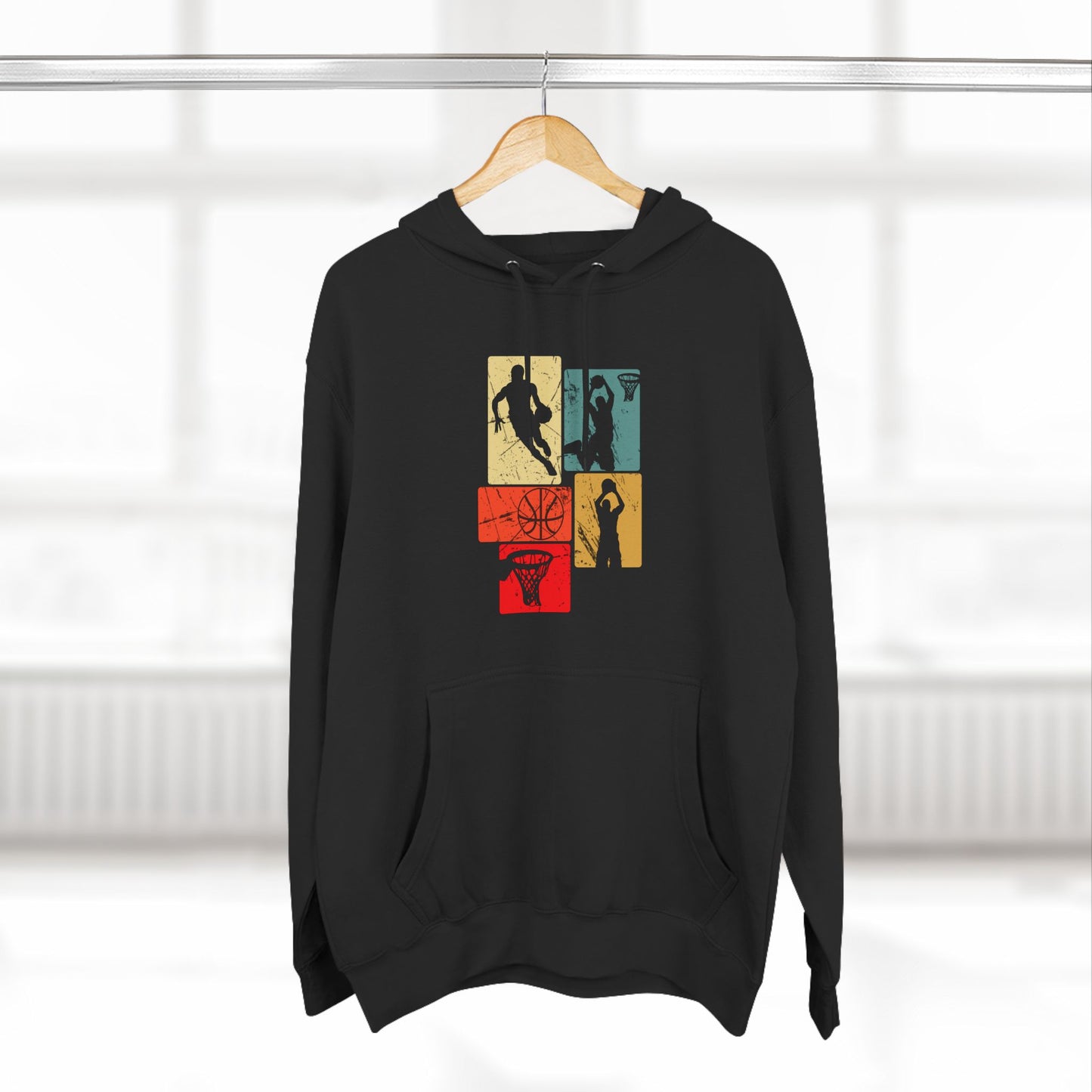 Retro Anime Basketball Vibes Hoodie