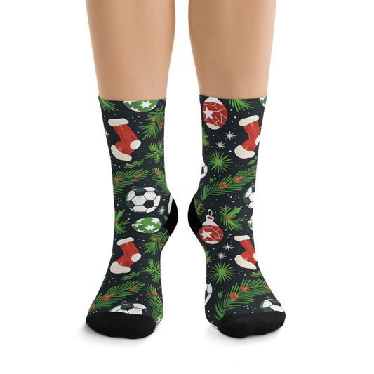 Christmas Soccer 1 Socks