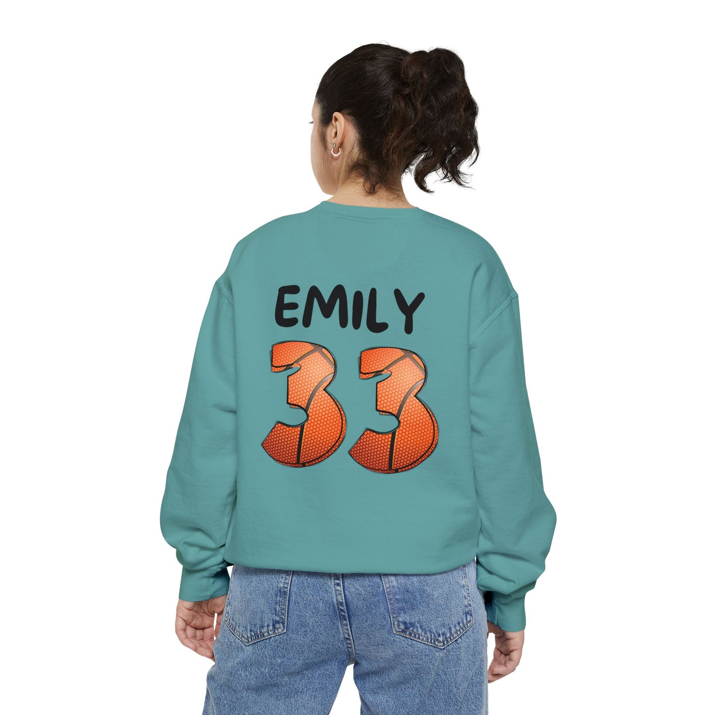 Personalized Basketball Mom Sweatshirt