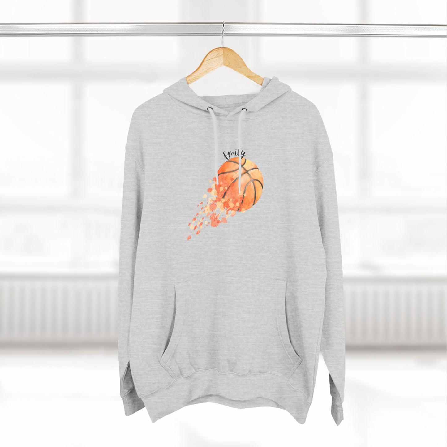 Personalized Name Basketball Shoot Hoodie