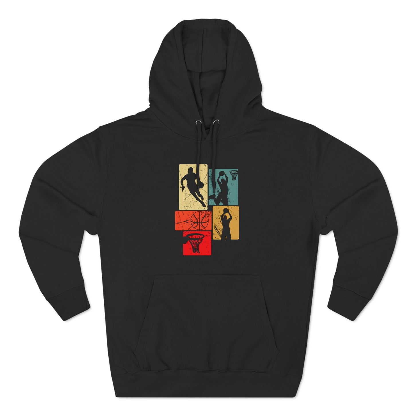 Retro Anime Basketball Vibes Hoodie