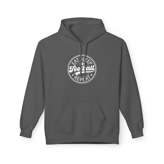 Classic Eat Sleep Football Repeat Hoodie