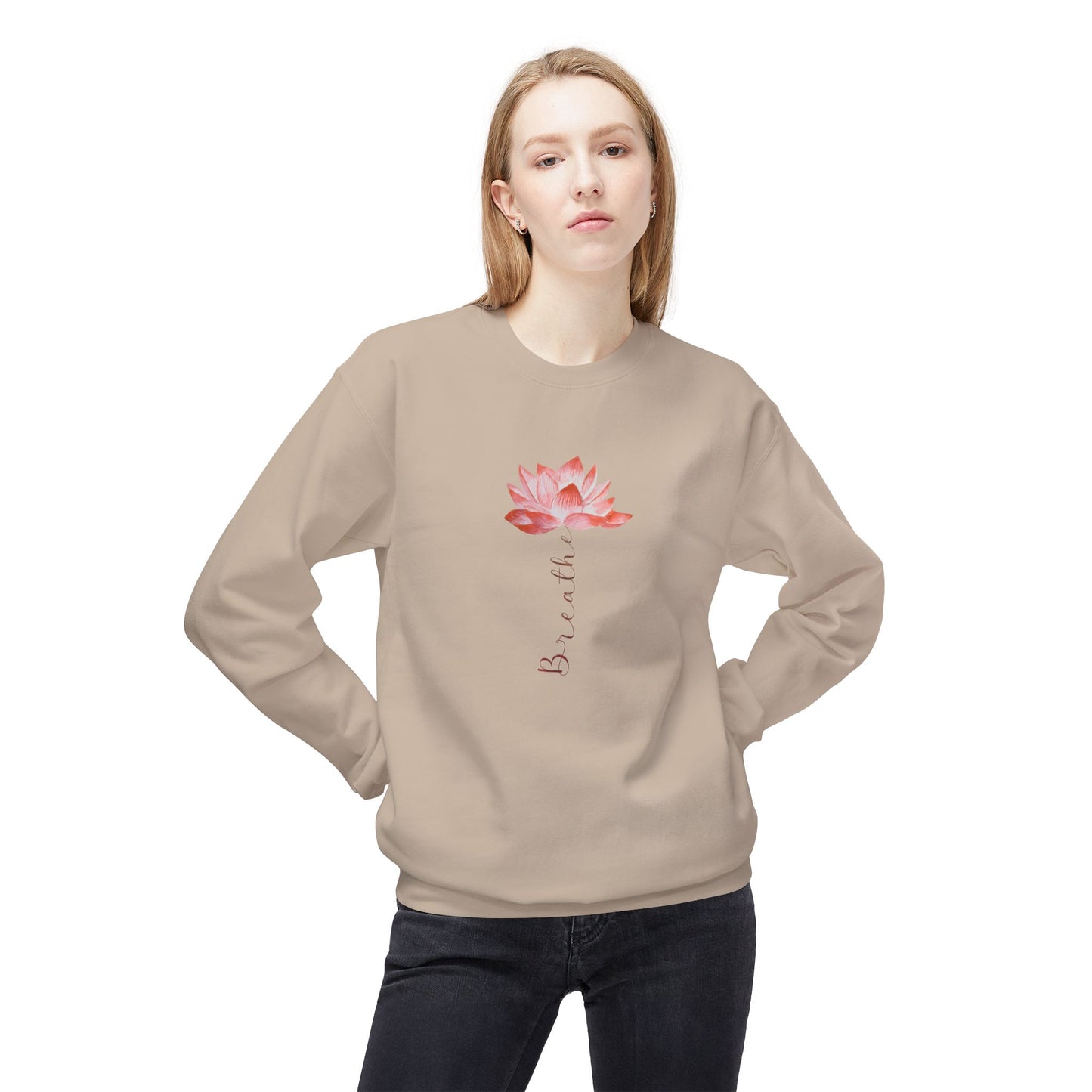 Breathe Lotus Sweatshirt