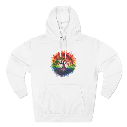 Color Oak Tree Hoodie