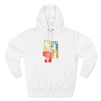 Retro Anime Basketball Vibes Hoodie