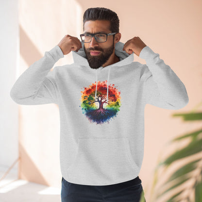 Color Oak Tree Hoodie